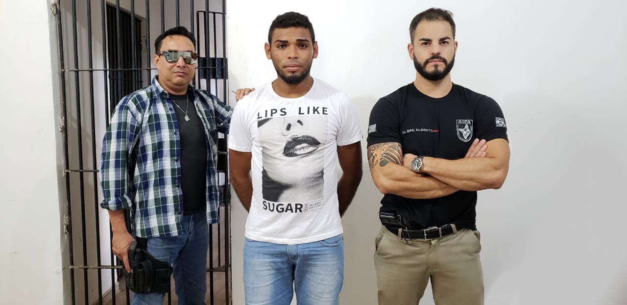  POLÍCIA CIVIL CUMPRE DOIS MANDADOS DE PRISÃO CONTRA A MESMA PESSOA EM VITÓRIA DO JARI